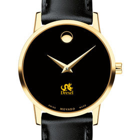 Drexel Women&#39;s Movado Gold Museum Classic Leather Shot #1