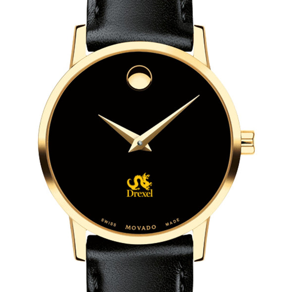 Drexel Women&#39;s Movado Gold Museum Classic Leather Shot #1