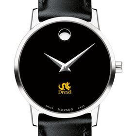 Drexel Women&#39;s Movado Museum with Leather Strap Shot #1