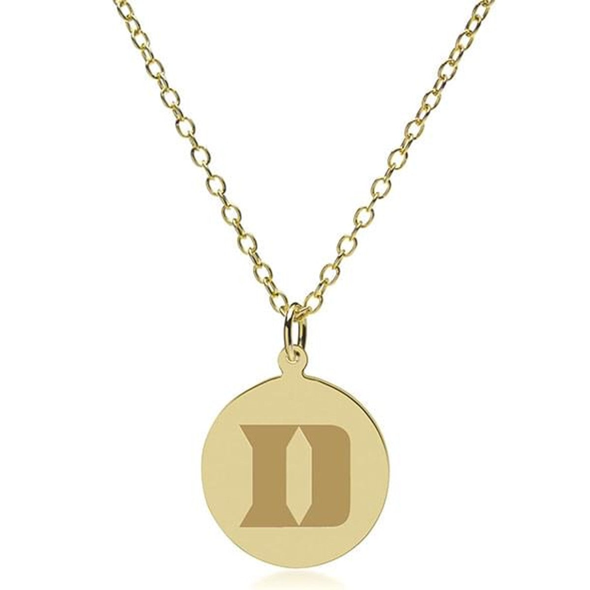 Duke 14K Gold Pendant & Chain | M.LaHart & Co.