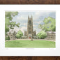 Duke Campus Print- Limited Edition, Large Shot #2