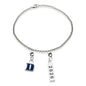 Duke Class Year Sterling Silver Anklet Shot #1