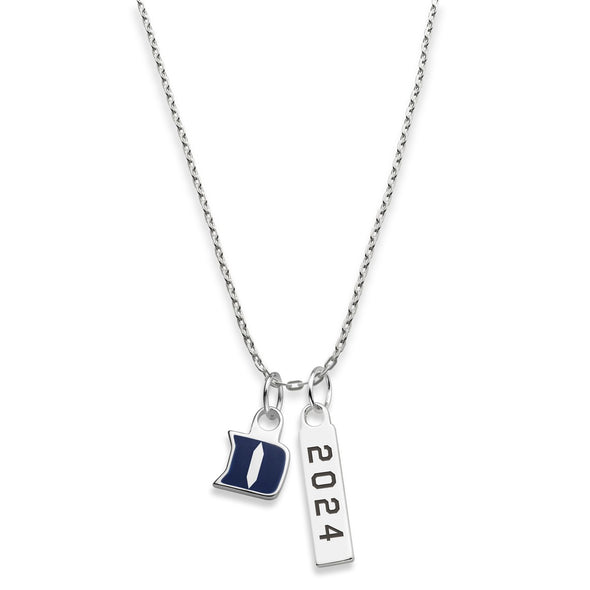 Duke Class Year Sterling Silver Necklace Shot #2