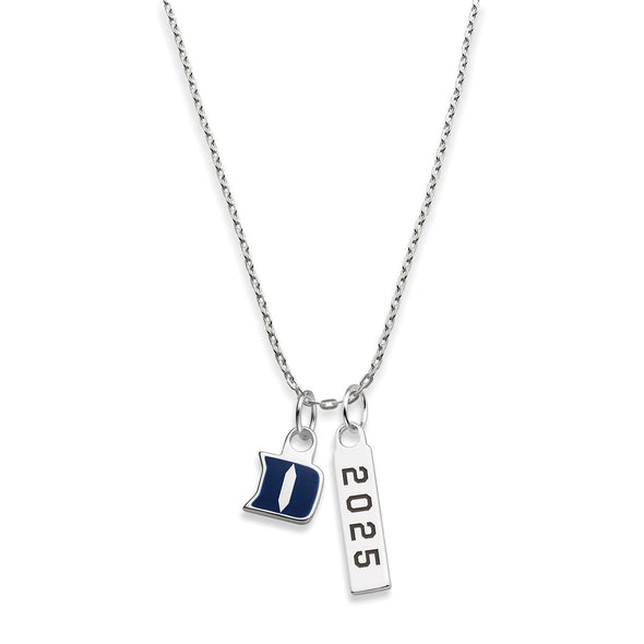 Duke Class Year Sterling Silver Necklace Shot #2