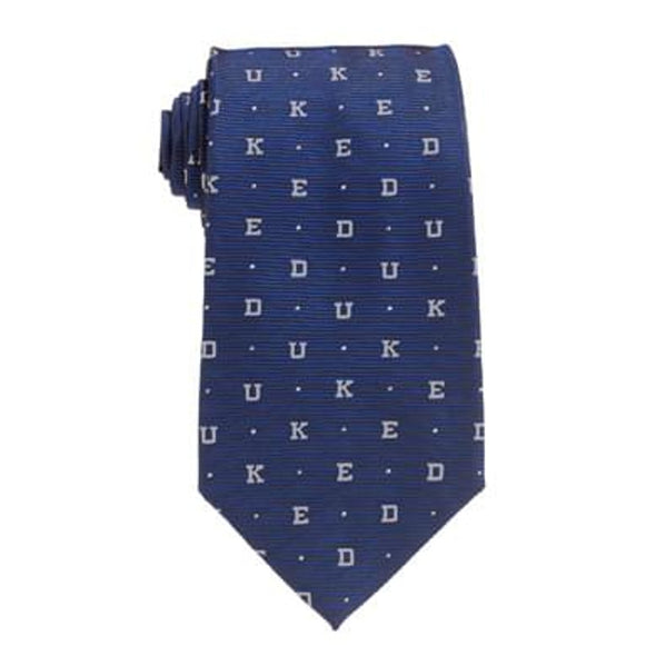 Duke Dot Tie in Blue Shot #1