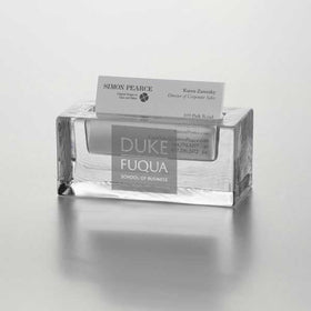 Duke Fuqua Glass Business card holder by Simon Pearce Shot #1