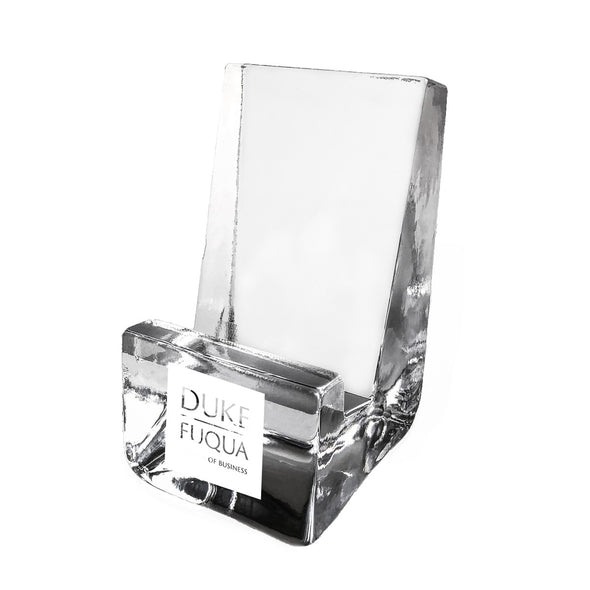 Duke Fuqua Glass Phone Holder by Simon Pearce Shot #2