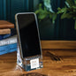 Duke Fuqua Glass Phone Holder by Simon Pearce Shot #3