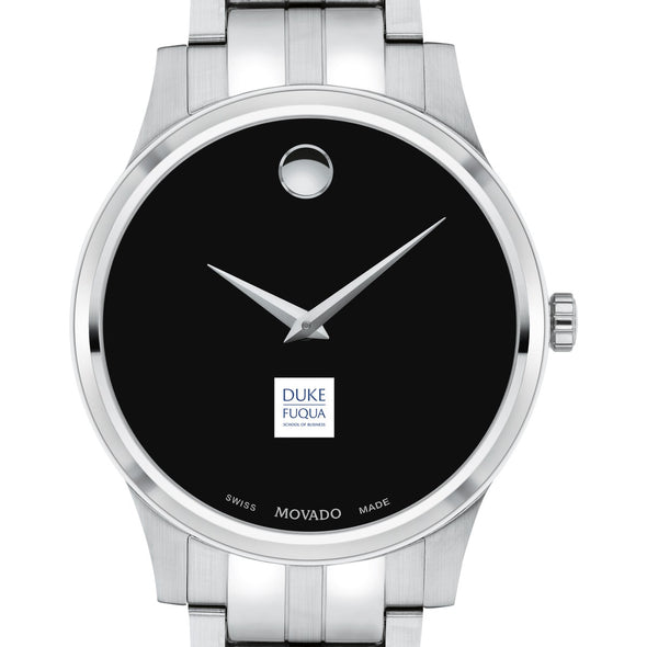 Duke Fuqua Men's Movado Collection Stainless Steel Watch with Black Dial Shot #1
