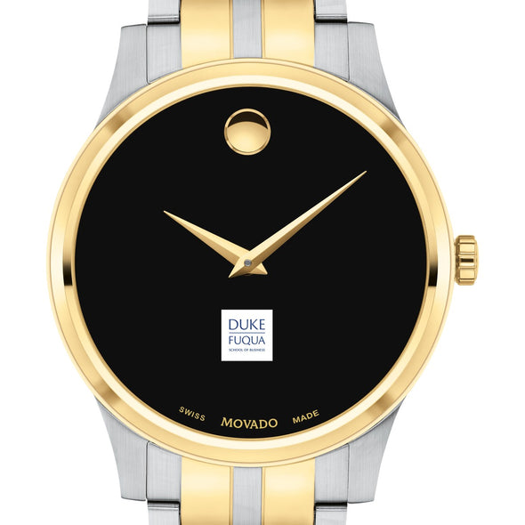 Duke Fuqua Men's Movado Collection Two-Tone Watch with Black Dial Shot #1