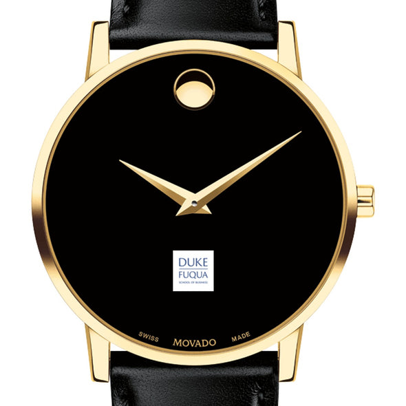 Duke Fuqua Men's Movado Gold Museum Classic Leather Shot #1