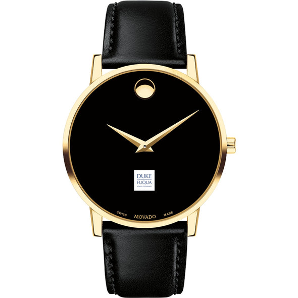 Duke Fuqua Men's Movado Gold Museum Classic Leather Shot #2