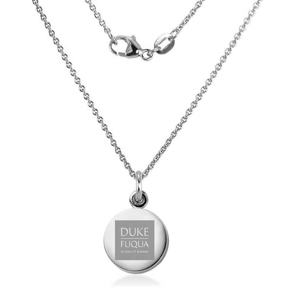 Duke Fuqua Necklace with Charm in Sterling Silver Shot #2
