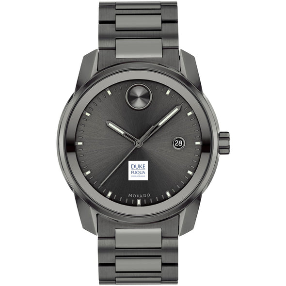 Duke Fuqua School of Business Men's Movado BOLD Gunmetal Grey with Date Window Shot #2