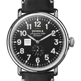 Duke Fuqua Shinola Watch, The Runwell 47 mm Black Dial Shot #1
