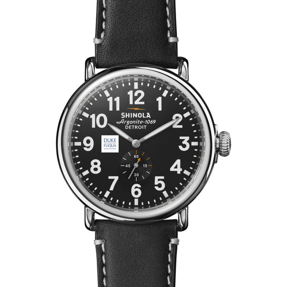 Duke Fuqua Shinola Watch, The Runwell 47 mm Black Dial Shot #2