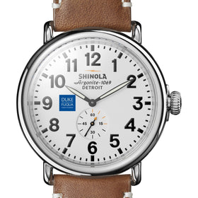 Duke Fuqua Shinola Watch, The Runwell 47 mm White Dial Shot #1
