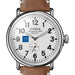 Duke Fuqua Shinola Watch, The Runwell 47 mm White Dial