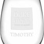 Duke Fuqua Stemless Wine Glasses Made in the USA - Set of 2 Shot #3