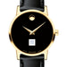 Duke Fuqua Women's Movado Gold Museum Classic Leather