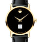 Duke Fuqua Women's Movado Gold Museum Classic Leather Shot #1