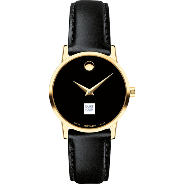 Duke Fuqua Women's Movado Gold Museum Classic Leather Shot #2