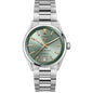 Duke Fuqua Women's TAG Heuer Steel Carrera Automatic with Green Dial Shot #2