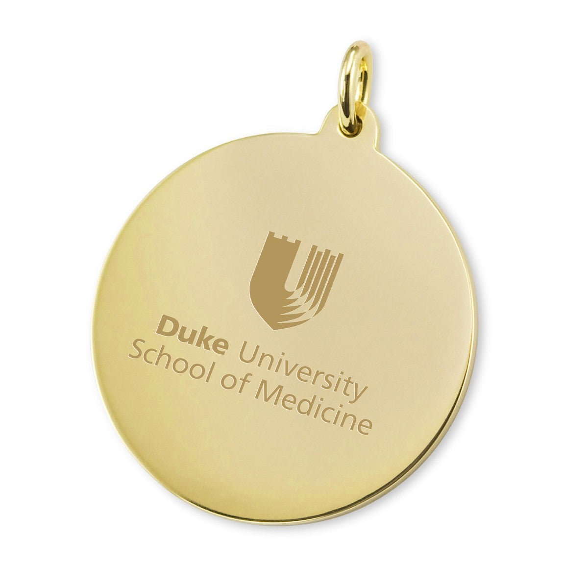 Duke Med 18K Gold Charm | M.LaHart & Co.