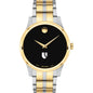 Duke Med Men's Movado Collection Two-Tone Watch with Black Dial Shot #2