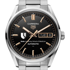 Duke Med Men's TAG Heuer Carrera Day-Date Automatic with Black Dial Shot #1