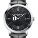 Duke Men's Baume et Mercier 40mm Classima Quartz Watch with Black Dial & Black Leather Strap