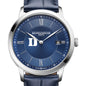 Duke Men's Baume et Mercier 40mm Classima Quartz Watch with Blue Dial & Dark Blue Leather Strap Shot #1