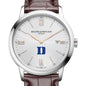 Duke Men's Baume et Mercier 42mm Classima Watch with Silver Dial & Brown Leather Strap Shot #1