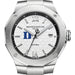 Duke Men's Baume et Mercier 42mm Riviera Watch with White Dial & Bracelet