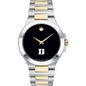 Duke Men's Movado Collection Two-Tone Watch with Black Dial Shot #2