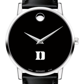 Duke Men&#39;s Movado Museum with Leather Strap Shot #1