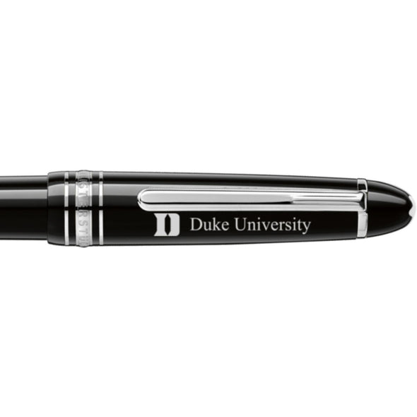 Duke Montblanc Meisterstück Midsize Platinum-Coated Ballpoint Pen Shot #2
