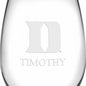 Duke Stemless Wine Glasses Made in the USA - Set of 4 Shot #3