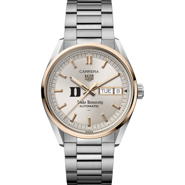 Duke TAG Heuer Carrera Automatic Day-Date 18K 5N Rose Gold Shot #2