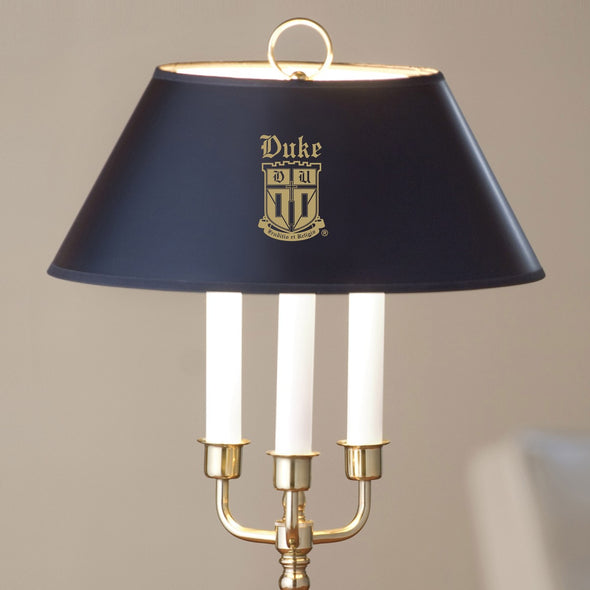 Duke University Lamp in Brass &amp; Marble Shot #2