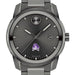 East Carolina University Men's Movado BOLD Gunmetal Grey with Date Window