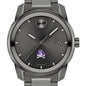 East Carolina University Men's Movado BOLD Gunmetal Grey with Date Window Shot #1
