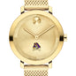 East Carolina University Women's Movado Bold Gold with Mesh Bracelet Shot #1