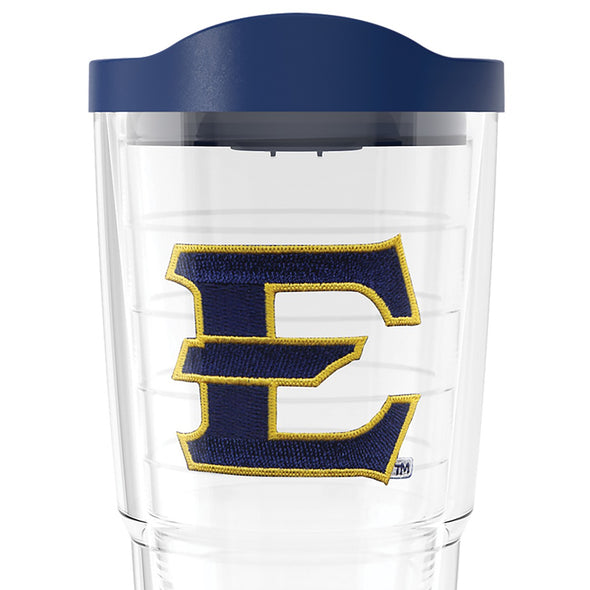 East Tennessee State 24 oz. Tervis Tumblers with Emblem - Set of 2 Shot #2