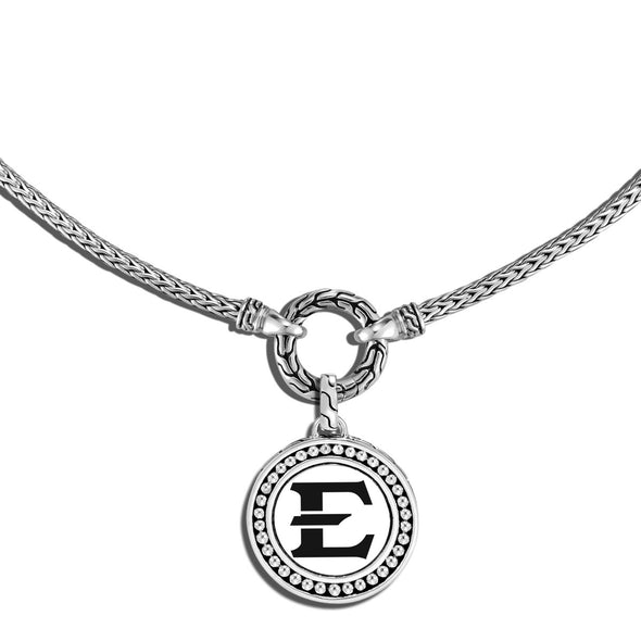 East Tennessee State Amulet Necklace by John Hardy with Classic Chain Shot #2