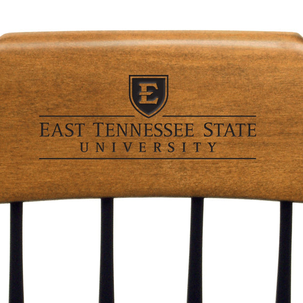 East Tennessee State Captain&#39;s Chair Shot #2