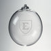 East Tennessee State Glass Ornament by Simon Pearce