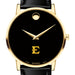 East Tennessee State Men's Movado Gold Museum Classic Leather