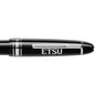 East Tennessee State Montblanc Meisterstück LeGrand Ballpoint Pen in Platinum Shot #2