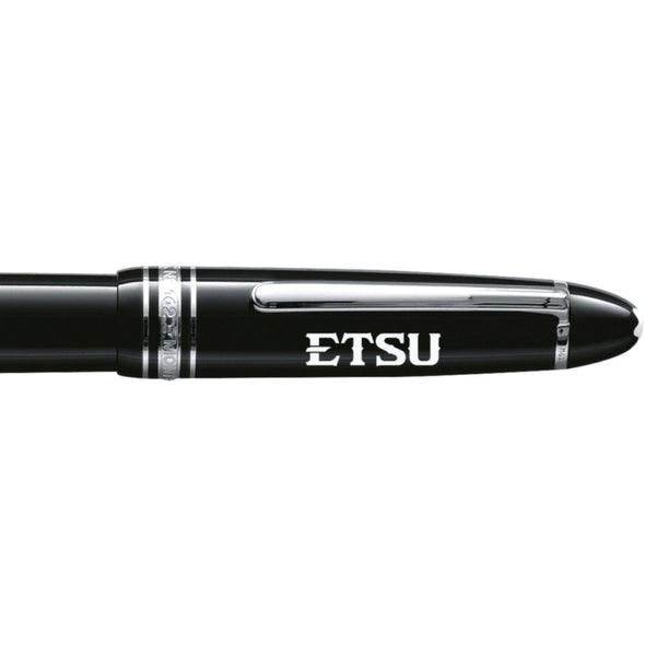 East Tennessee State Montblanc Meisterstück LeGrand Rollerball Pen in Platinum Shot #2